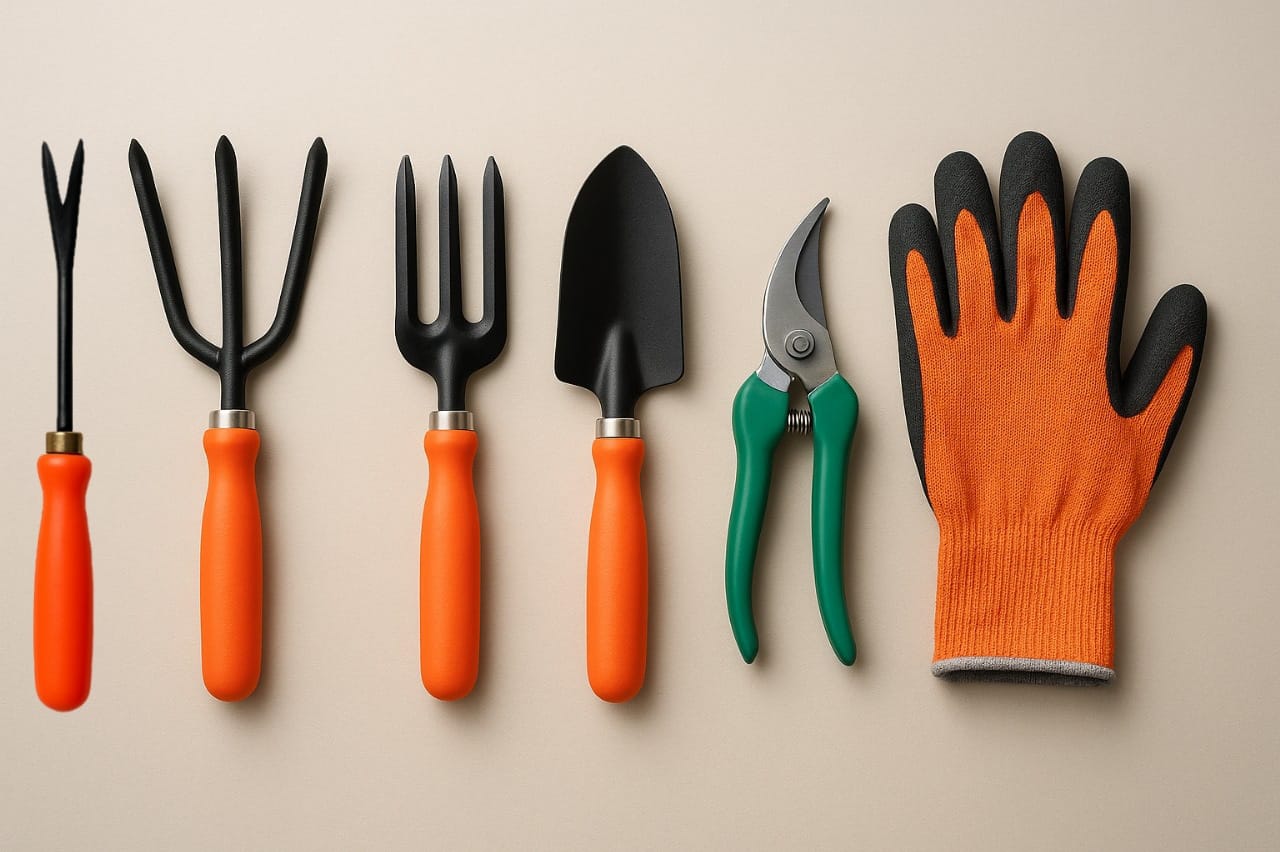 6 in 1 Garden Tools with Box