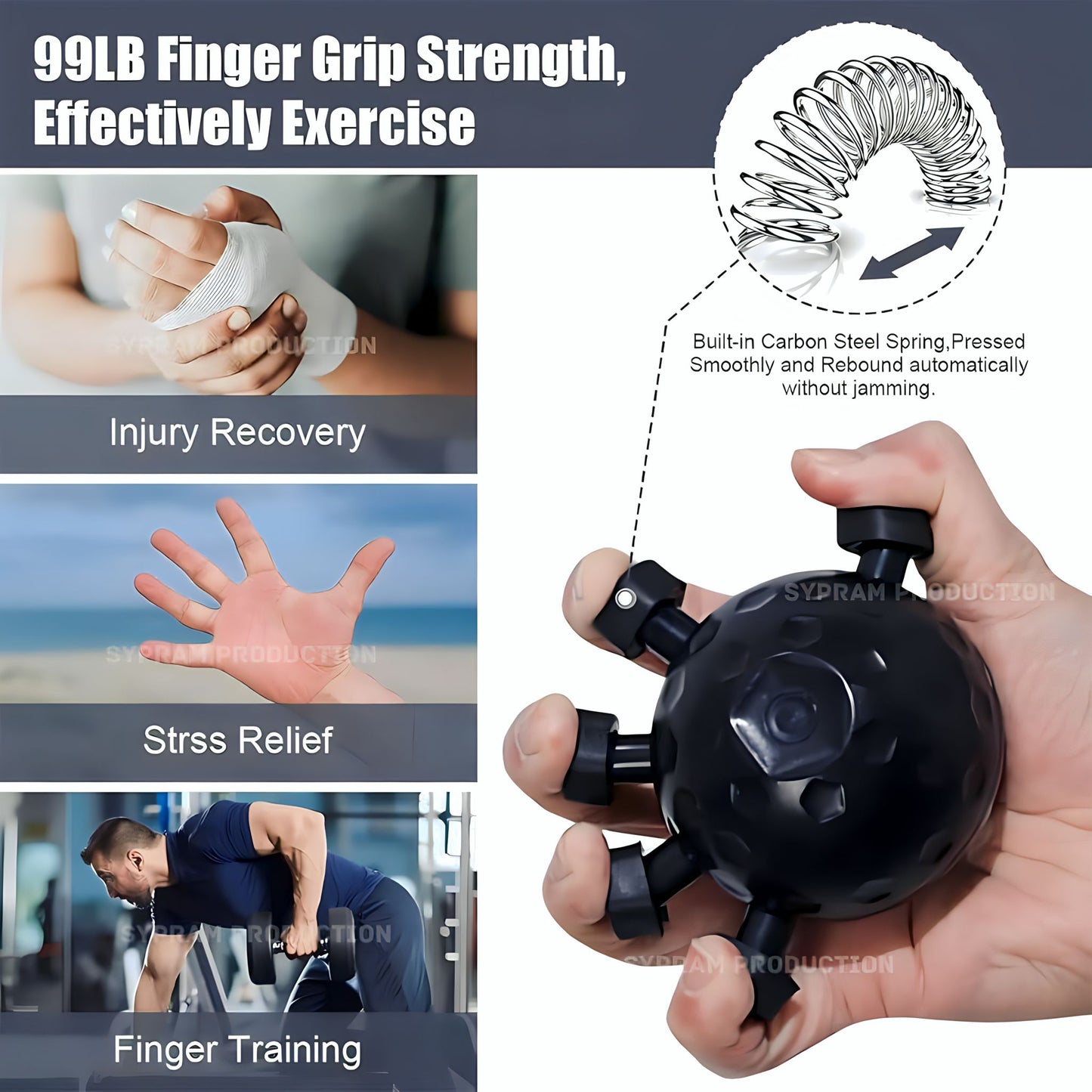 Progrip™ Hand Strengthener Grip