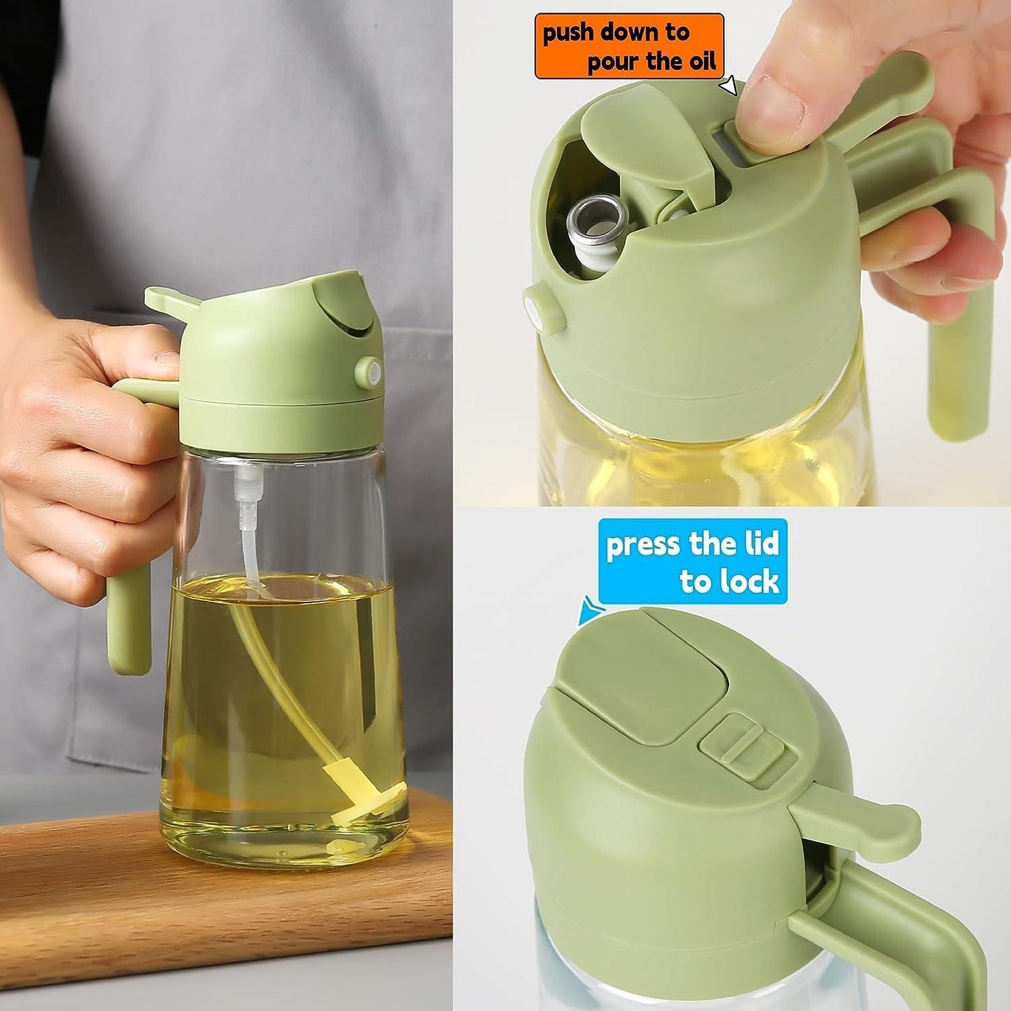 Portable Oil Spray Dispenser