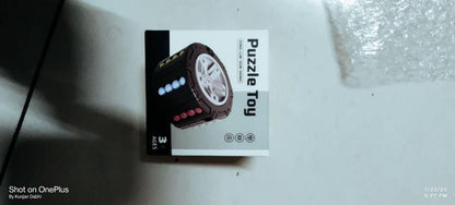 3D Cylinder Magic Bean Cylinder Rotate and Slide Puzzle Toy