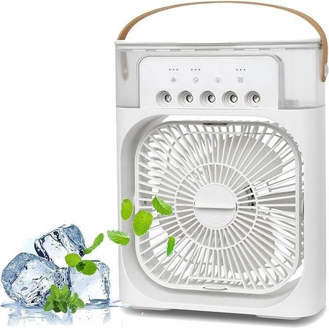 Multifunction Water Spray Mist Fan Air Cooler fan USB Electric Fan Portable Fan Air Conditioner Humidifier Fan for Home
