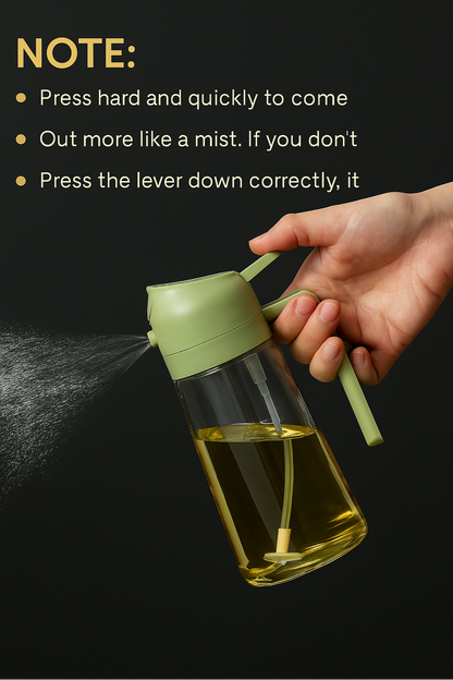 Portable Oil Spray Dispenser