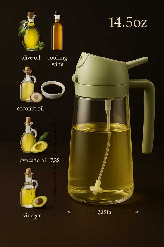 Portable Oil Spray Dispenser