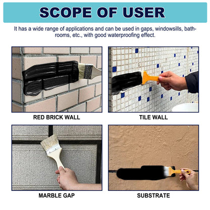 Waterproof Coating Exterior Wall Roof Leak Repair