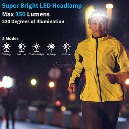 LED Headlamp for Camping