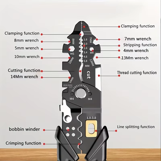 25 in 1 wire cutter